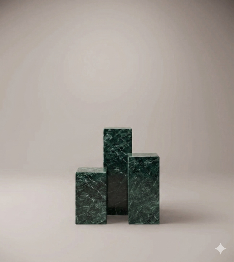 Aura Plinth — Verde Alpi